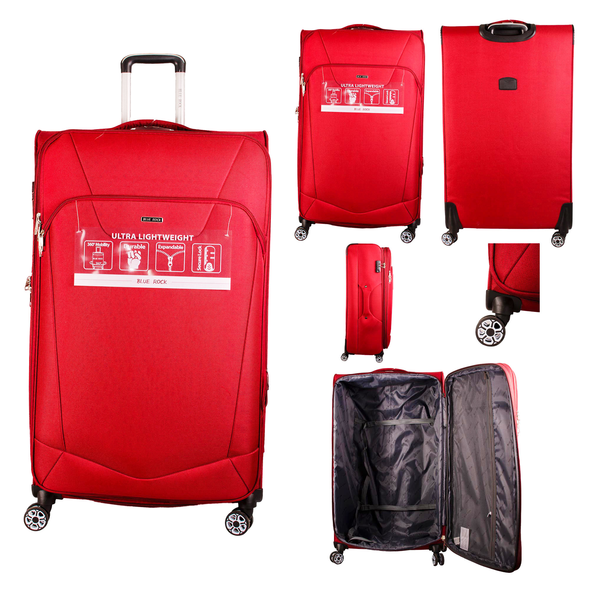 (image for) T-SC-02 MAROON 32'' TRAVEL TROLLEY SUITCASE